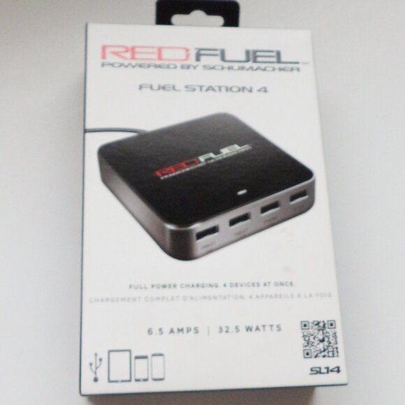 Red Fuel 4 Device Charging Station Brand New Charge Phones & Tablets - Picture 3 of 7